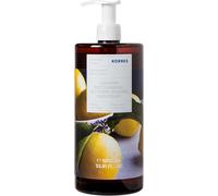 Kal-Basic Lemon Gel Douche Revitalisant De Taille Xxl, Avec Un Délicieux Parfum De Basilic Frais Et D'accord D'agrumes Pétillant, Jumbo Size, Végétalien, 1 L