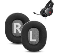 KAL-Blasterx H7 Coussinets D'Oreille De Remplacement Compatibles Avec Les Casques Creative Sound Blasterx H7 H5 (Tissu Respirant/Mousse De Haute Qualité)