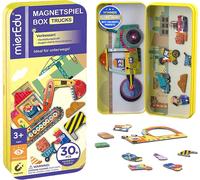KAL-Boîte De Jeu Magnétique - Camions - Favorise La Motricité Et L'Imagination - Idéal Pour La Maison Et Comme Jeu De Voyage Pour Enfants - Jouet Magnétique Pour Enfants À Partir De 3 Ans