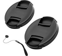 KAL-Bouchon D'Objectif 67 Mm, 49 Mm, Bouchon D'Objectif Snap-On Pour Objectif Central Avant, Anti-Poussière, Anti-Salissure Et Anti-Traces De Doigts, Avec Cordon Pour Canon Eos