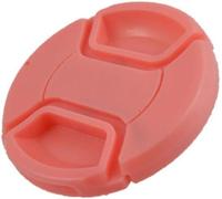 KAL-Bouchon D'Objectif 86 Mm Pour Tous Les Objectifs Et Appareils Photo Rose