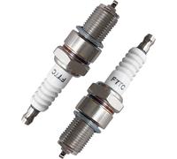 KAL-Bougie D'Allumage F7Tc 2 Pièces Bougie D'Allumage De Tondeuse À Gazon Pour Honda Gcv160 Gx120 Gx160 Gx200 Gx200 Gx240 Gx270 Pour Accessoires De Tondeuse À Gazon 4 Temps Pièce De Rechange