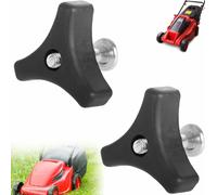 KAL-Boulon De Rechange Pour Tondeuse À Gazon, Poignée Universelle De Tondeuse À Gazon, Poignée De Tondeuse À Gazon, 2 Pièces Tondeuse À Gazon Triangle Poignée, Outil Pour Tondeuse À Gazon Machine
