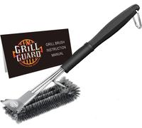 KAL-Brosse De Nettoyage Et Grattoir Pour Barbecue -Brosse Métallique Pour Barbecue -5 Cm -En Acier Inoxydable -Accessoires Et Outils Pour Barbecue Weber Gaz/Charbon De Bois/Électrique/Infrarouge