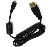 KAL-Câble de charge et de données USB pour Panasonic Lumix DMC-XS1, DMC-FS45, DMC-FS50, DMC-SZ1, DMC-SZ3, DMC-SZ5, DMC-SZ7, DMC-SZ8, DMC-SZ9, DMC-SZ10