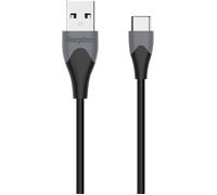 KAL-- Câble De Charge Usb-C 1,2 M - Câble Chargeur Rapide (2,4 A/480 Mbps) - Noir