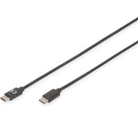 KAL-Câble de connexion USB 2.0 - 1.8 m - USB C (mâle) à USB C (mâle) - 480 Mbit/s - câble de type C, câble de connexion - noir