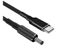 KAL-Câble D'Extension De Charge Câble 100 W Type C Usb-C Entrée Vers 20 V Dc 4,5 X 3,0 Mm Puissance De Sortie 20 V 5 A 65 W Câble De Charge Pd Compatible Avec Ordinateur Portable
