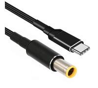 KAL-Câble D'Extension De Charge Câble 100 W Type C Usb-C Entrée Vers 20 V Dc 7,9 X 5,4 Mm Puissance De Sortie 20 V 5 A 65 W Pd Câble De Charge Compatible Avec Ordinateur Portable