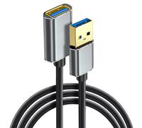 KAL-Câble d'extension USB 3.0, type A mâle vers femelle, USB prend en charge le transfert de données à haute vitesse 5 Gbps, compatible avec disque USB, clavier, souris, disque dur 2 m