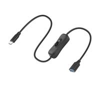 Kal-Câble D'extension Usb 3.0 Vers Usb C, Câble Usb Vers Type C, Câble Otg Prise En Charge Des Données/Charge 2 A/5 V Type A Vers C, Pour Lecteur Flash, Souris, Lampe De Bureau, Ventilateur Usb