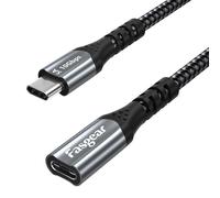KAL-Câble D'Extension Usb C 10Gbps Usb 3.1 Gen 2 Type C Mâle À Femelle Prise En Charge De La Sortie Audio Vidéo 4K Compatible Pour Le Port Thunderbolt 3, Mac-Book Pro, Pixel 3, (1,8 M, Noir)