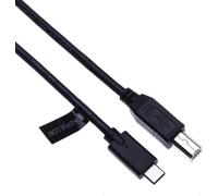 KAL-Câble d'imprimante USB C vers USB B (Thunderbolt 3) Compatible avec Brother Canon Dell Fujitsu IOGEAR Zebra vers Mac Book Google Chromebook Pixel Yoga 900 Dell XPS ASUS Zenbook Type-C, USB-C 3 m