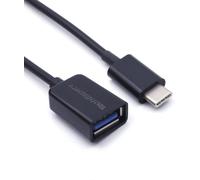 Kal-Câble Otg Data Usb 3.1 Type C Male Pour Tous Les Appareils Équipés D'un Port Usb C Otg Tab S3 Asus Zenpad 3s 10 Honor 8 Honor 9 Huawei P9 Nokia N1 Nexus 6p