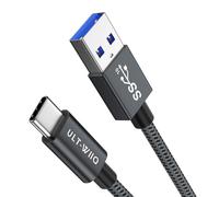KAL-Câble Usb A Vers Usb C 10 Gbps, Usb C Pd Qc 3.0 - Câble De Charge Rapide Usb C 3.1 - Câble De Données Usb C 3.1 Pour Iphone 16/15 Pro Max, Dashcam Auto, Ipad, Tablette, S24 S23 S22, Ssd, Power Ba