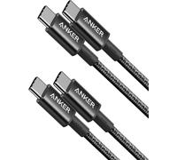 KAL-cable USB C vers USB C, 100 W 333 lot de 2 cable usb c charge rapide, pour iPhone 16/16Pro/16Plus/16ProMax MacBook Pro 2020, iPad Air 4/Pro 2020, Samsung Galaxy S23+/S23 et autres(0,9m+0,9m)
