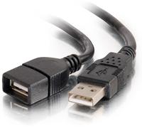 KAL-/Cables to Go 52108 Câble d'extension USB 2.0 A mâle vers femelle A Noir 3 m