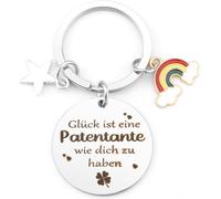 Kal-Cadeau De Marraine, Porte-Clés Marraine, Questions De Marraine, Argent (Silver), M