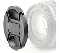KAL-Capuchon D'Objectif (Avant) Compatible Avec Nikon, Fujifilm, Olympus, Sony, Panasonic, Pentax Ø 37Mm (Dmw-Lfc37, Lc-37), Snap-On: Pincement Central Couvercle Capot De Protection