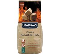 KAL- Carrés Allume-Feu Pour Barbecue, Poêle Et Cheminée -100% D'Ingrédients D'Origine Naturelle -Fsc -Allumage Rapide, Propre Et Sans Odeur. N'Altère Pas La Saveur Des Aliments.