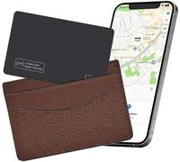 Kal-Carte De Suivi De Portefeuille Fine, Rechargeable, Étanche Ip67, Fonctionne Avec Apple Find My (Ios Uniquement), Trieur D'objets Pour Étiquette De Bagage, Téléphone, Passeport