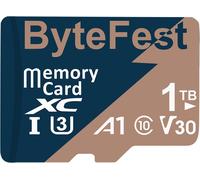Kal-Carte Mémoire Microsd 1to Avec Adaptateurs, Uhs-I U3 C10 V30 4k Uhd, Tf Card Pour Caméras D'action Drone Consoles De Jeux-Kalanka