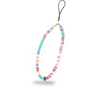 Kal-Chaîne De Téléphone Portable Avec Perles -Bracelet De Téléphone Portable -Pendentif De Téléphone Portable -Bijou Pratique -Dragonne Pour Téléphone Portable -Plusieurs Couleurs