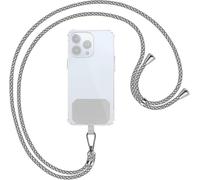Kal-Chaîne De Téléphone Portable Universelle Fancy Fishnet Pièces Métalliques De Couleur Argentée Compatible Avec De Nombreuses Coques De Téléphone Portable Cordon De Serrage À