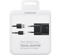 Kal-Chargeur Type C Orig.Samsung Ep-Ta20ebecgww Charge Rapide, Prise Usb Avec Câble Usb C 1,5 M, Compatible Avec Samsung A15 A23 A25 A33 A34 A35 A52 A53 A54 A55 S8 S9 S10 S20 S21 Plus M55 M34. M15 Et