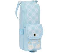 Kal-Cisnes - Trousse Avec Poignée, Trousse Pour Enfant, Idéale Pour Les Enfants D'âge Scolaire, Confortable Et Polyvalente, Qualité Et Résistance, 6 X 21 X 6 Cm, Couleur Bleu Clair, Bleu Clair,