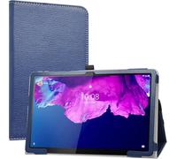 Kal-Compatible Avec Moto Tab G70 Coquepu Cuir Etui Et Pliable Stand Folio Coque Pour Motorola Moto Tab G70 11"" Tablette¿Non Compatible Avec Un Autre Tablette¿,Bleu