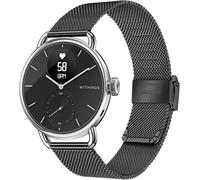 Kal-Compatible Avec Withings Scanwatch 38mm Bracelet, 18mm Bracelet En Acier Inoxydable Tissé En Maille Bracelet De Montre En Métal À Dégagement Rapide Pour Withings Steel Hr 36mm/Move/Steel
