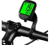 Kal-Compte-Kilomètres Vélo Multifonctionnel Sans Fil Imperméable Avec Écran Led De Rétroéclairage Vert