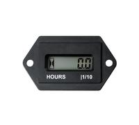 KAL-Compteur Horaire Numérique Lcd Réinitialisable,Ac 86-230V,Pour Tondeuses À Gazon,Moteurs Diesel,Tracteurs,Chaudières,Générateurs,Compresseurs D'Air,Pompes À Jet D'Eau(Hm008-1-Ac)
