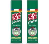 KAL-Confort Mousse Active Ultra-Dégraissant Et RapideIdéal Pour Fours Traditionnels Et À Pyrolyse, Inserts Et Barbecues Fabriqué En France Aérosol 500 Ml (Lot De 2)