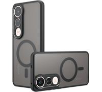 Kal-Coque Étui De Protection Magnétique Avec Vivo V50 Lite, [Anti-Traces De Doigts Et Anti-Rayures], Etui De Protection Translucide Givré Avec Vivo V50 Lite.Noire