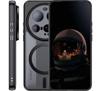 Kal-Coque Magnétique Pour Xiaomi 15 Ultra Compatible Avec Magsafe, Etui Translucide Mat Arrière Housse Fine Antichoc (Noir)
