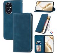 Kal-Coque Pour Huawei P30 Pro 6.47"", Coque Huawei P30 Pro New Edition Pochette, Etui Protection Housse Premium En Cuir Pu,Etui À Rabat Pochette De Portefeuille Étui Huawei P30 Pro, Flip Case, Bleu Ve
