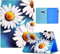 Kal-Coque Pour Nouvel Ipad 10.2 2019, Cuir Senior Affaires Folding Folio Coque Housse Avec Réveil/Sommeil Automatique, Angles De Vision Multiples Pour Ipad 10.2 7ème Génération