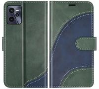 Kal-Coque Pour Oppo Realme C35 4g / Realme Narzo 50a Prime, Portefeuille Etui En Cuir Pu, Magnétique Protection Housse Coque Pour Realme C35 4g / Realme Narzo 50a Prime, Vert