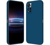 Kal-Coque Pour Redmi Note 11 Pro+ 5g / Redmi Note11 Proplus (6.67" Inches) Étui En Silicone Tpu Souple - Bleu Saphir