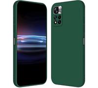 Kal-Coque Pour Redmi Note 11 Pro+ 5g / Redmi Note11 Proplus (6.67" Inches) Étui En Silicone Tpu Souple - Vert Foncé