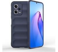 Kal-Coque Pour Redmi Note 12 Pro+ 5g / Redmi Note12 Proplus (6.67" Inches) Soft Tpu Silicone Anti Fall And Anti Scratch Mobile Phone Etui - Bleu Foncé