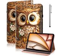 KAL-Coque Pour Samsung Galaxy Tab S6 Lite 10.4"" 2024/2022/2020(Sm-P620/P625/P610/P615/P613/P619),Étui Housse De Protection Ultra Fin En Cuir Pu Avec Fonction Support -Cerceau D'Or