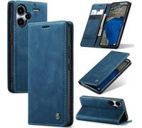 Kal-Coque Pour Xiaomi Redmi Note 13 Pro Plus 5g Premium Housse Cuir Protection Pochette Rabat Portefeuille Flip Case Porte Magnétique Coque Étui Pour Redmi Note 13 Pro Plus 5g, Bleu