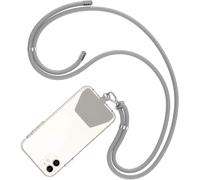 Kal-Cordon Telephone Portable, Collier Smartphone, Universelle Capes De Collier De Longe Compatibles Avec Plupart Des Smartphones (Gris)