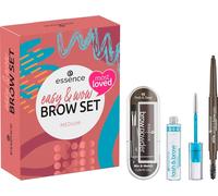 Kal-Cosmetics Easy Et Wow Brow Set Medium Coffret Sourcils (3pcs)