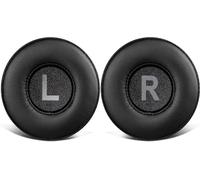 KAL-Coussin Coussinets D'Oreille Pour Yamaha Hph-B Casque Fermé Compact, En Cuir Protéiné Souple Et Mousse Haute Densité, Épaisseur Accrue -Noir
