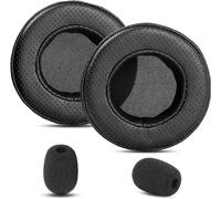 KAL-Coussinets Compatibles Avec Plantronics Rig 515Hd 515 Hd Casques Coussin De Remplacement (Cuir Proteiné Perforé/Mousse À Mémoire)
