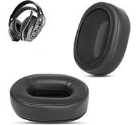 KAL-Coussinets Compatibles Avec Plantronics Rig 800 Hs/Rig 800 Lx/Rig 800 Hd Casques De Jeu Coussinets De Remplacement (Cuir De Protéine/Mousse À Mémoire)